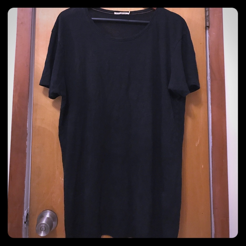 Nudie Jeans Men’s Roger Tee (Black) Small